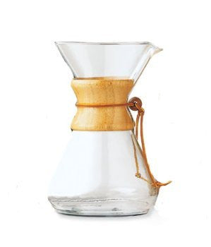 Chemex 6-Cup with Jet Black Rawhide – Highwire Coffee Roasters