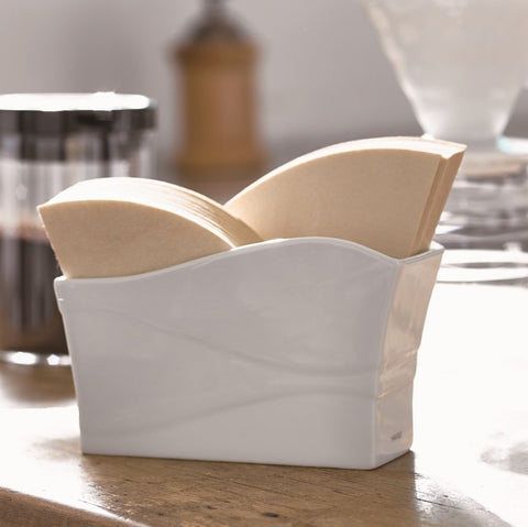 Hario White Ceramic Paper Filter Stand