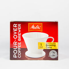 Melitta # 4 PORCELAIN POUR OVER FILTER CONE