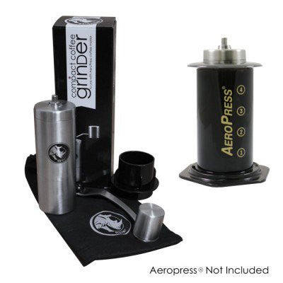 Rhinowares Small Hand grinder w/Aeropress adapter